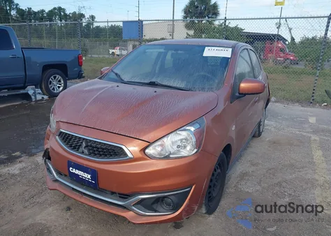 2018 Mitsubishi Mirage Es z USA, uszkodzony, nr VIN ML32A3HJ7JH011507